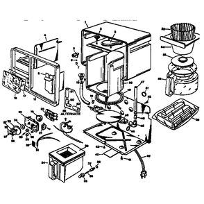 Coffeemaker Diagram and Parts List for SDC2AWH-TYPE1  Black and Decker Coffee Maker